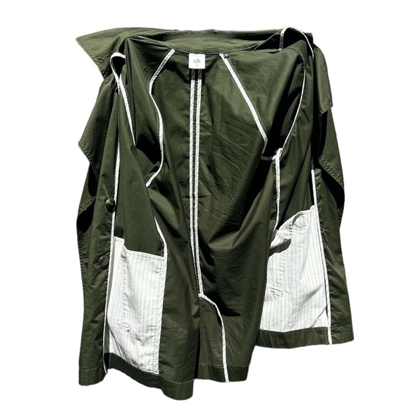 🌻CABI 5478 Green Double Breasted Expedition Jacket  Women's Size Medium. - Picture 12 of 14